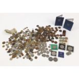 Antique and later British and world coinage including some silver :For Further Condition Reports