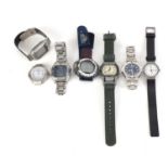 Gentlemen's wristwatches including Casio, Citizen and Lorus :For Further Condition Reports Please