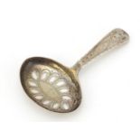Georgian silver caddy spoon, IT Birmingham 1797, 7cm in length, 8.0g :For Further Condition