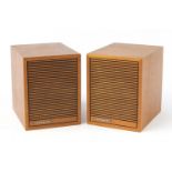 Pair of vintage Tandberg speakers 113/106-10 :For Further Condition Reports Please Visit Our