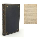 The Poems of Edgar Allan Poe by H Noel Williams, leather bound hardback book published 1900 with ink