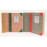 John Speed's England coloured facsimiles of the first edition, parts one and two with slip cases :