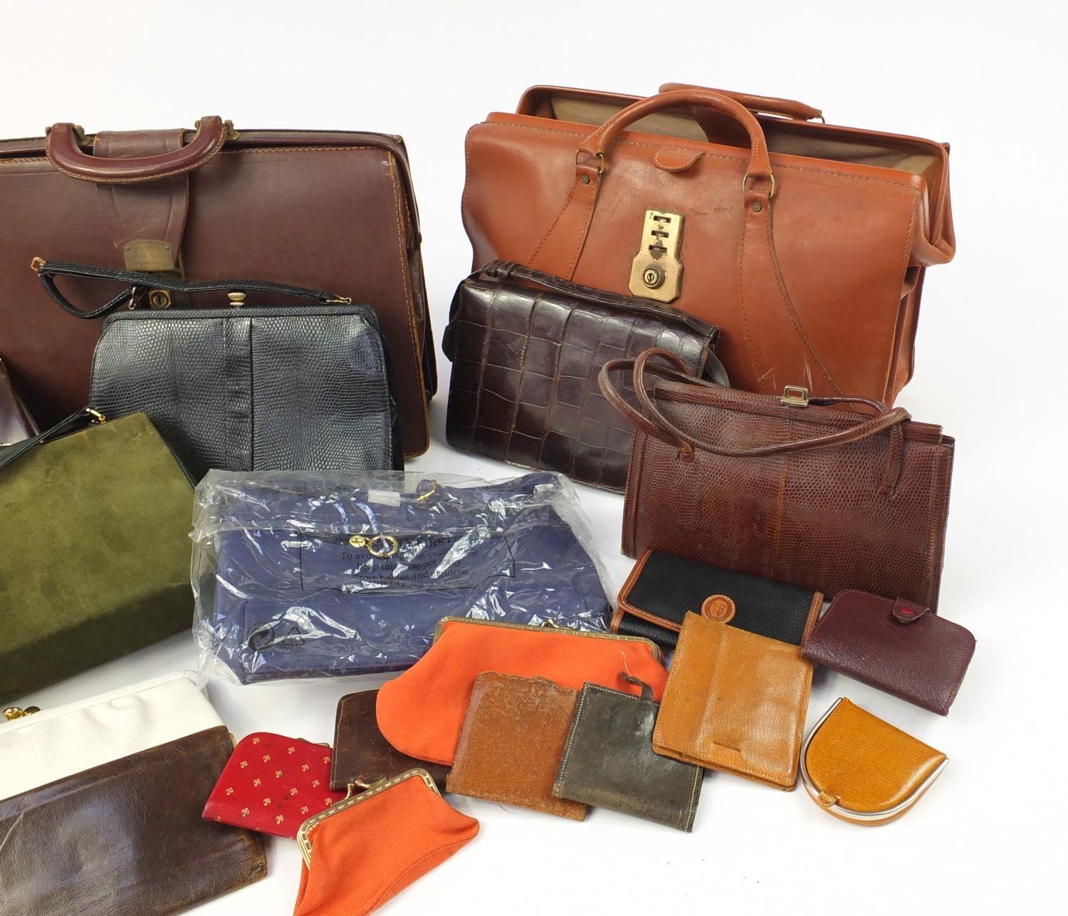 Mostly vintage ladies handbags, clutch bags and briefcases :For Further Condition Reports Please - Image 4 of 4