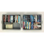 Hardback books with dust jackets including Clive Cussler, Chris Ryan and James Patterson :For