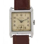 Vintage Ingersoll Rex wristwatch with subsiduary dial, the case 26mm across excluding the crown :For