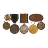 British militaria including a Victory medal awarded to M2-115984PTE.A.G.PARTT.A.S.C., Southern