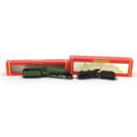 Two Hornby 00 gauge locomotives with boxes comprising Royal Lancer R042 and 645 R 2099B :For Further