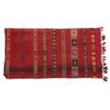 Rectangular Kilim rug 170cm x 87cm :For Further Condition Reports Please Visit Our Website,