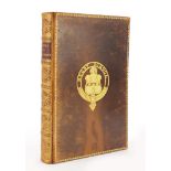 Poems by John Keats, 19th century leather bound hardback book published London George Bell & Sons,