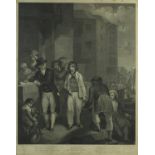 After H Singleton - Industry and Economy, early 19th century black and white etching, published