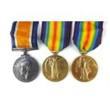 British military World War I militaria including first World War pair awarded to S-23784PTE.A.E.
