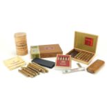 Cigars and accessories including Hamlet and Willem II :For Further Condition Reports Please Visit