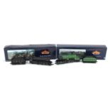 Two Bachmann Branchline locomotives with boxes comprising Green Howard LNER 31-560 and Roe Deer 31-