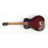 Wonder six string acoustic guitar with case :For Further Condition Reports Please Visit Our Website,