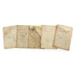 Four Belgium and France World War I trench maps :For Further Condition Reports Please Visit Our