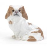 Royal Copenhagen Pekinese dog, numbered 1772, 12.5cm high :For Further Condition Reports Please