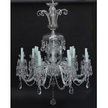 Twenty seven branch crystal chandelier (more details and images to follow) :For Further Condition