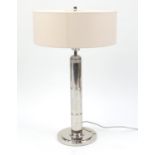 Visual Comfort Longacre tall table lamp, with natural paper shade, 75cm high :For Further