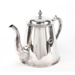 Shipping interest Elkington & Co silver plated teapot with British India Steam Navigation Company