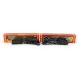 Two Hornby 00 gauge locomotives with boxes comprising Yorkshire R259 and Class 5 R858 :For Further
