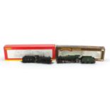 Two Hornby 00 gauge locomotives with boxes comprising Hornby 4418 Class 4F Fowler R2193 and Mainline