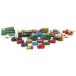 Mostly vintage die cast vehicles including Dinky, Corgi and Lesney :For Further Condition Reports