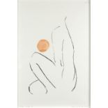Marcelina Amelia - Energy Study III, silk screen print, limited edition 21/30, framed, 69cm x