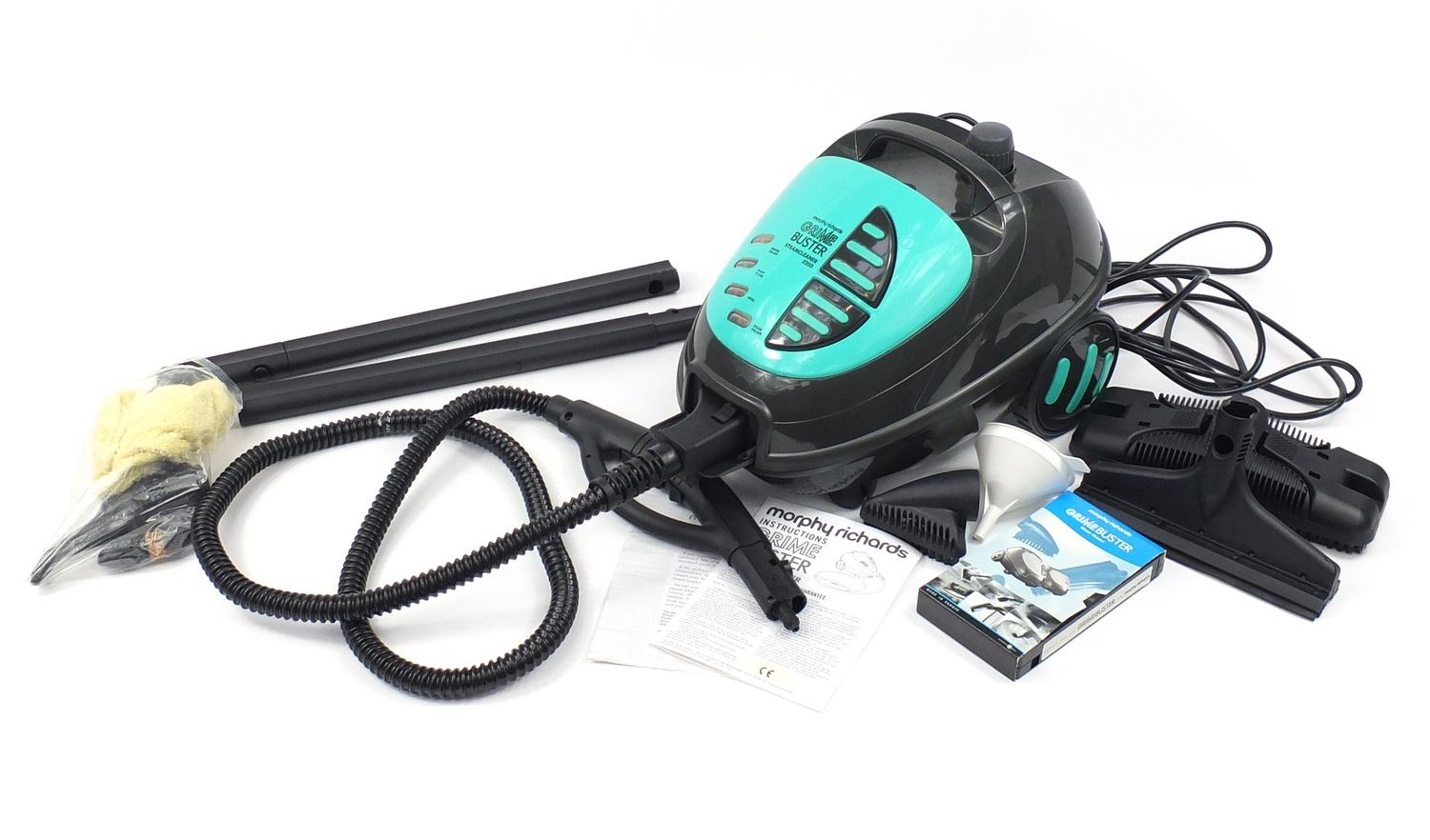 Morphy Richards Grime Buster Steam Cleaner 2200 :For Further Condition Reports Please Visit Our