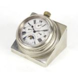 Early 20th century Goliath pocket watch/ desk timepiece with calendar, RD number 170471 and numbered
