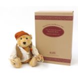 Steiff Flemish painter Brueghel Bear with box, made exclusively for Belguim, 42cm high (All proceeds
