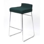 Contemporary Allermuir Tommo high stool, 83cm high :For Further Condition Reports Please Visit Our