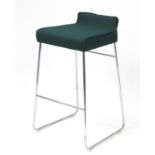 Contemporary Allermuir Tommo high stool, 83cm high :For Further Condition Reports Please Visit Our