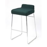 Contemporary Allermuir Tommo high stool, 83cm high :For Further Condition Reports Please Visit Our