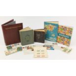 Royal Mint presentation packs of arranged in an album and four albums of British and world stamps :