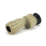 Russian military interest monocular, 9.5cm in length :For Further Condition Reports Please Visit Our