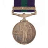 Elizabeth II General Service Medal with Arabian Peninsula bar awarded to 23396264 PTE.M.A.H.ROE.