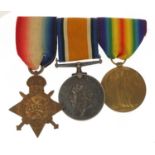 British military World War I trio awarded to L-16444PTE.W.G.SANDALL.R.FUS. :For Further Condition