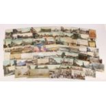 Edwardian and later Sussex topographical postcards, some black and white photographic including