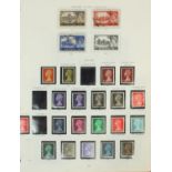 Album of Great Britain stamps with Queen Victoria line engraved examples including 1D black and 1840