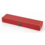 Vintage Cartier jewellery/pen box :For Further Condition Reports Please Visit Our Website- Updated
