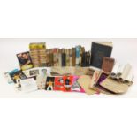 Hardback books and ephemera including Southeys Life of Nelson, Royal Academy Pictures and examples