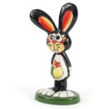 Lorna Bailey Easter Bunny, limited edition 17/50, 23cm high :For Further Condition Reports Please