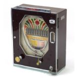 Vintage French Joker Boul pinball slot machine, 65cm H x 50cm W x 22.5cm D :For Further Condition