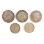 George III and later British coinage including 1887 and 1902 crowns :For Further Condition Reports