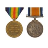 British military World War I pair awarded to 35077A-CPL.S.J.HODGES.ESSEXR. :For Further Condition