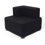 Contemporary French modular lounge chair by Steelcase, 73cm H x 84cm W x 84cm D :For Further