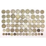 Victorian and later British pre-1947 coinage including half crowns and florins, 560g :For Further