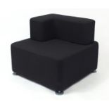 Contemporary French modular lounge chair by Steelcase, 73cm H x 84cm W x 84cm D :For Further