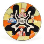 Lorna Bailey 2006 3D charger, The Beatles Legends from Liverpool, limited edition 11/100, 34.5cm