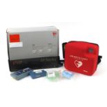 Philips Heartstart defibrillator with accessories and box :For Further Condition Reports Please